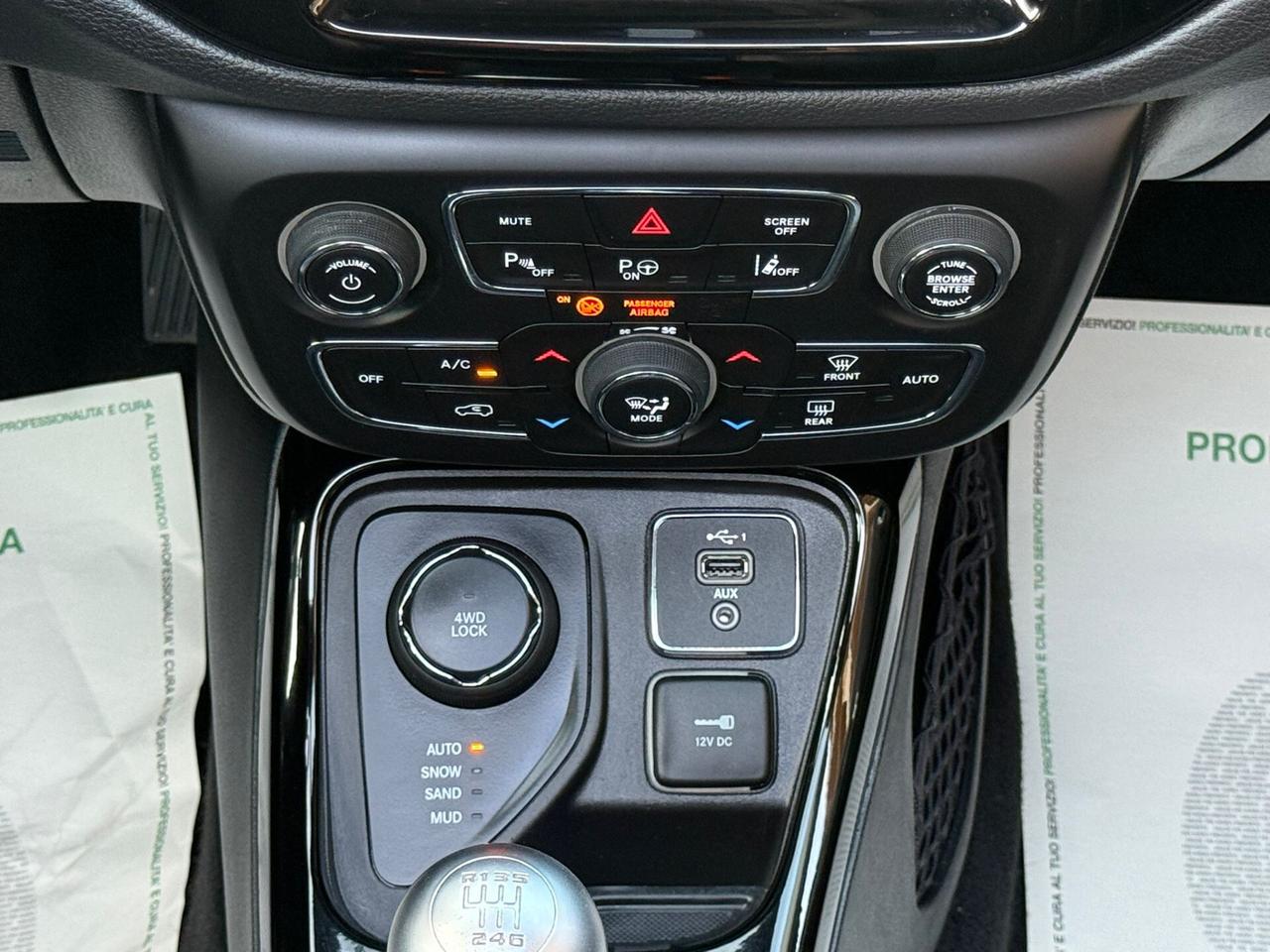 Jeep Compass 2.0MJT 4WD MANUALE-TETTO-CAMERA-PELLE-NAVI