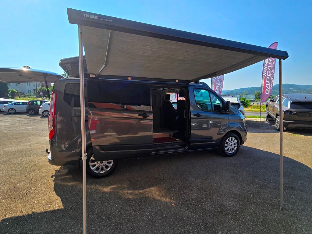 Ford TRANSIT CUSTOM 2.0 ECOBLUE HYBRID 170CV SOLARIA AUTOCARAVAN 4 POSTI LETTO CON BAGNO COMPLETO!