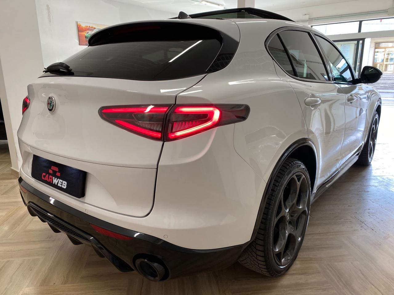 ALFA ROMEO STELVIO 210CV VELOCE Q4 AT8 TETTO CAM CARPLAY 2023