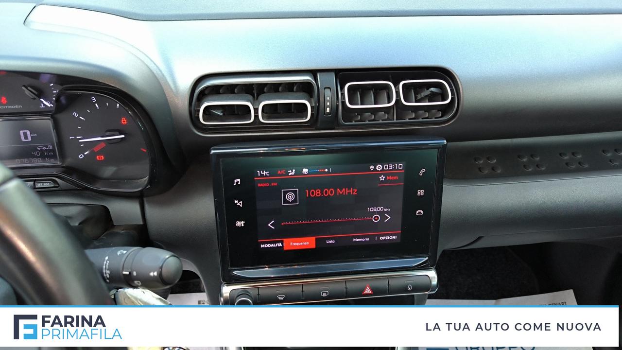 CITROEN C3 Aircross I 2017 - C3 Aircross 1.5 bluehdi Feel s&s 110cv