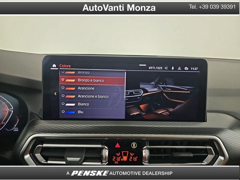 BMW X3 X3 xdrive20d mhev 48V Msport auto