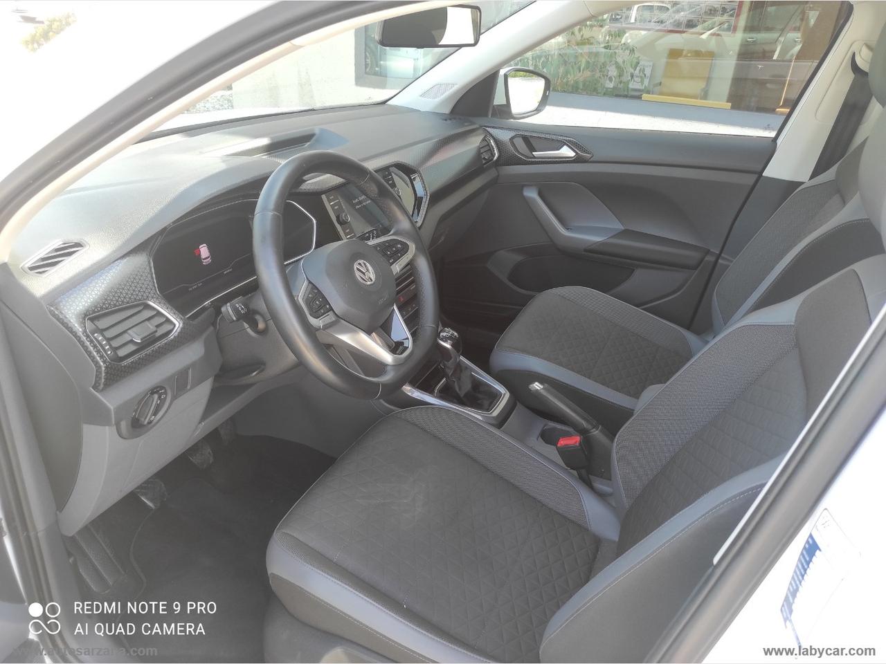 VOLKSWAGEN T-Cross 1.0 TSI 115 CV FUN BMT 3 ANNI GARANZIA -- 15GG SODDISFATII O RIBORSATI