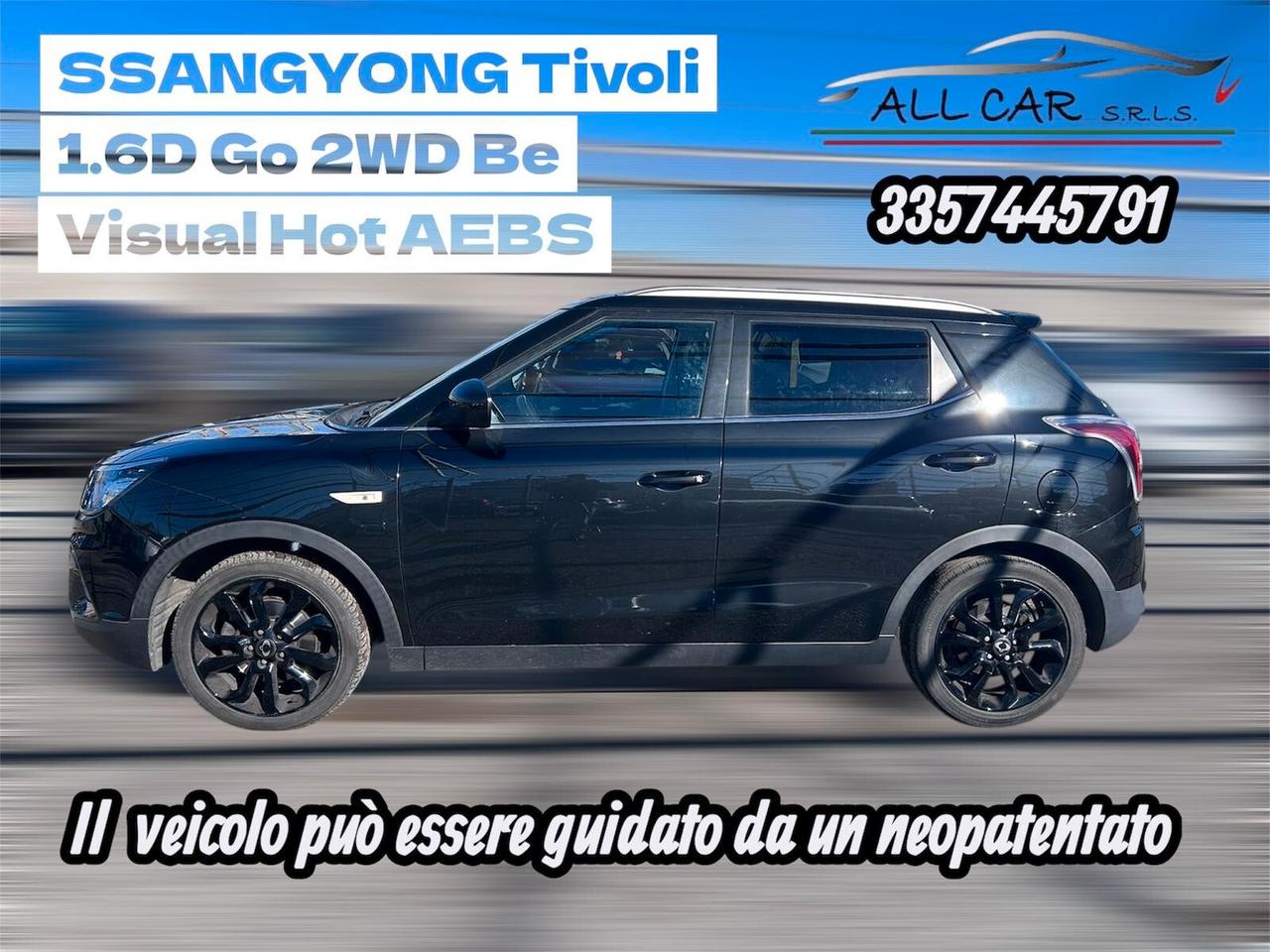 Ssangyong Tivoli 1.6d 2WD GO Be Hot Aebs