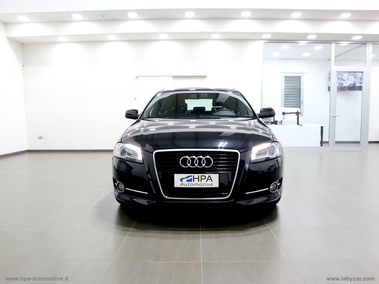 AUDI A3 SPORTBACK 1.6 TDI 105CV BI XENON LED SENSORI CERCHI 17