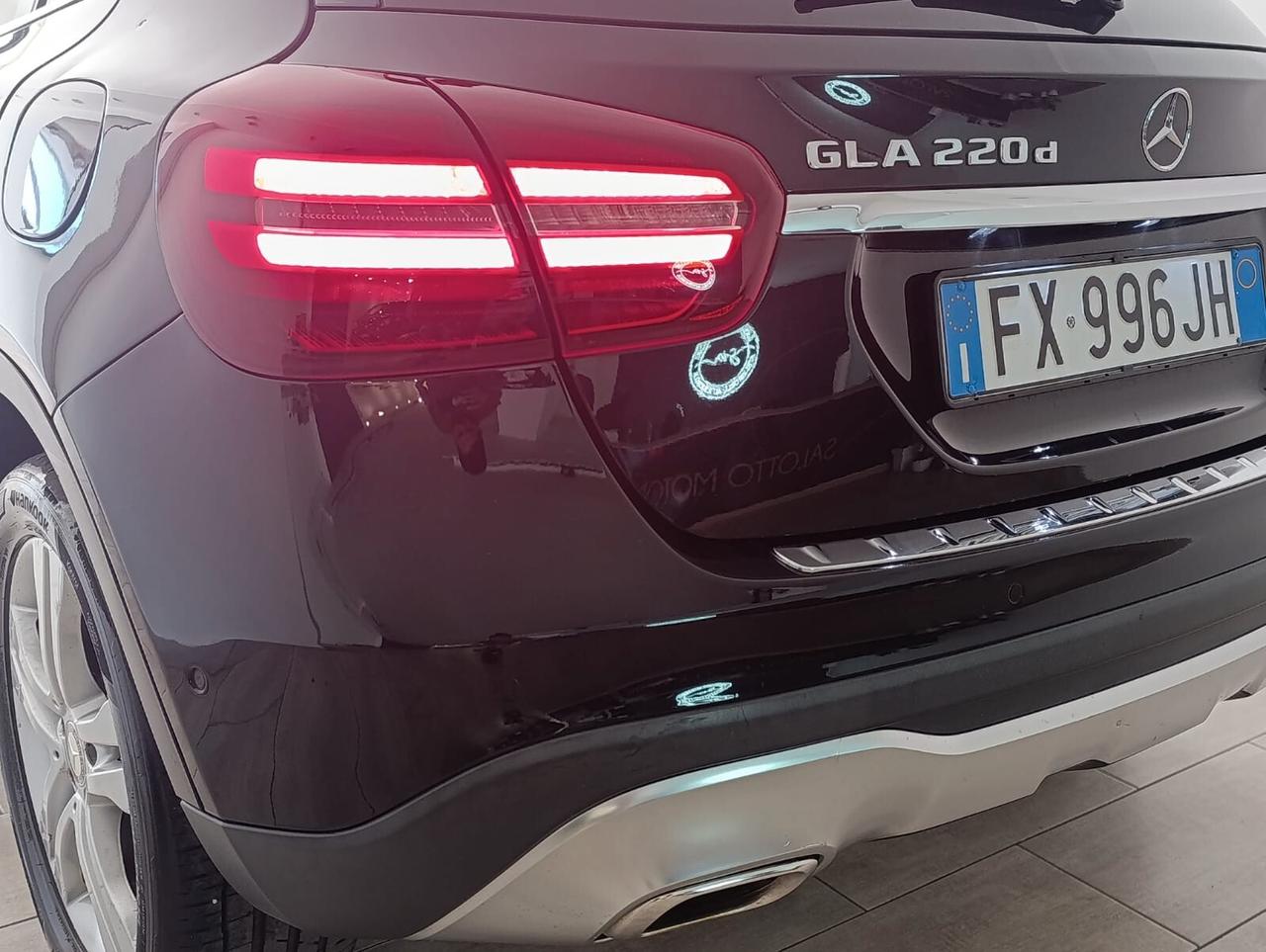 MERCEDES-BENZ GLA 220 D AUTOMATICA ANNO 2019