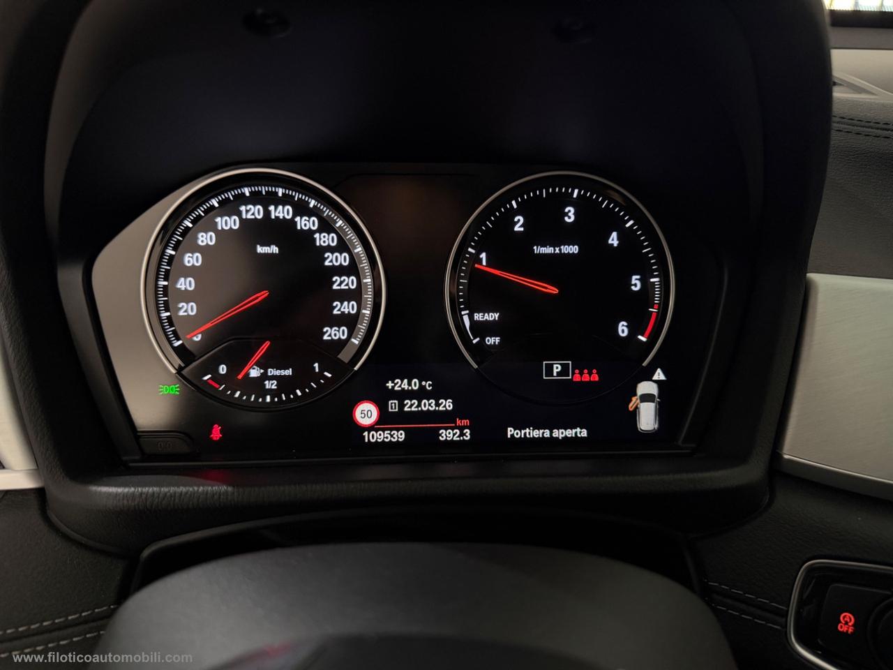 BMW X1 xDrive20d xLine Plus AUTO FARI FULL LED - CERCHI DA 18