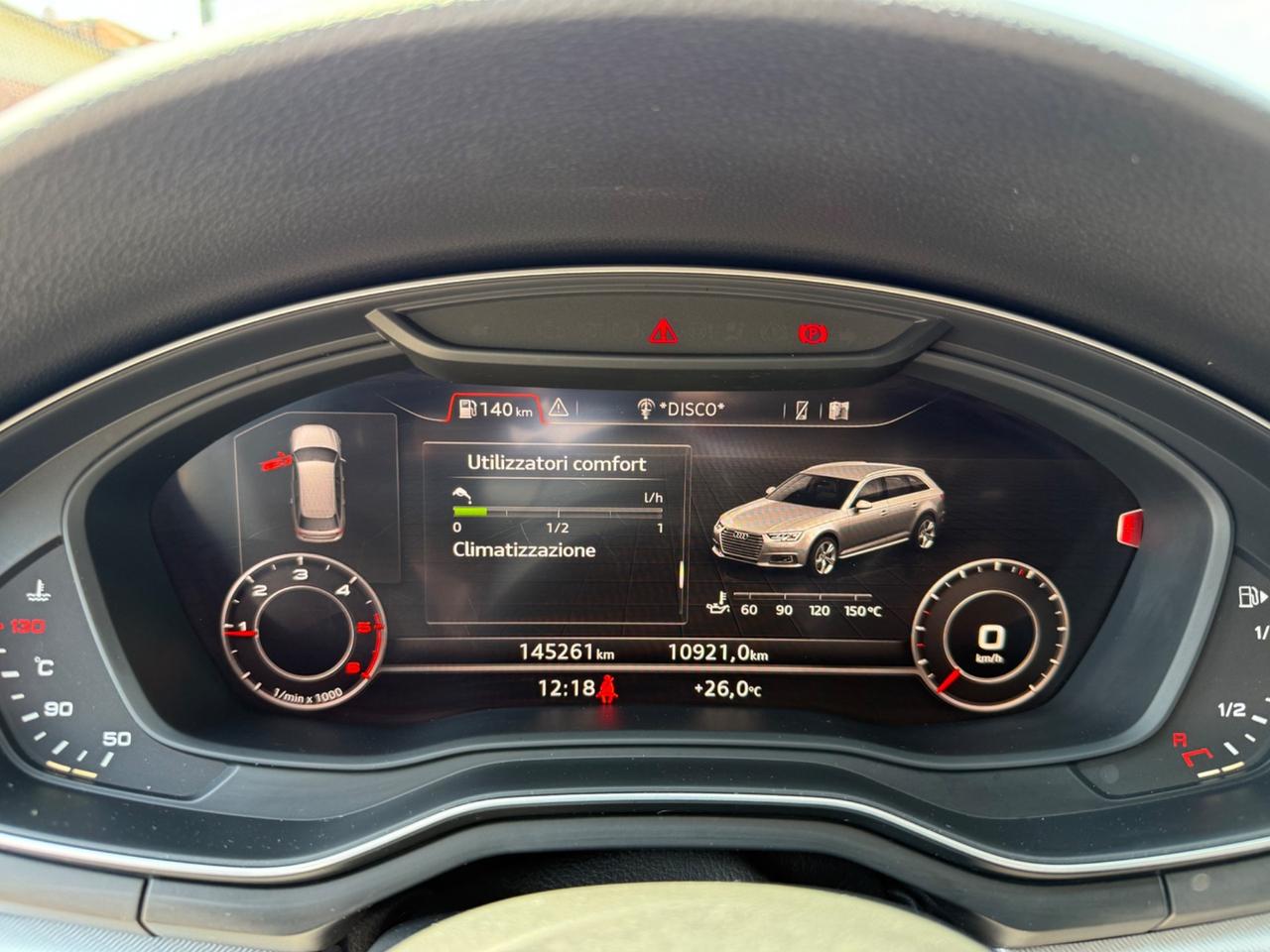 Audi A4 Avant 2.0 TDI 150 CV S-LINE .VIRTUAL.MANUALE