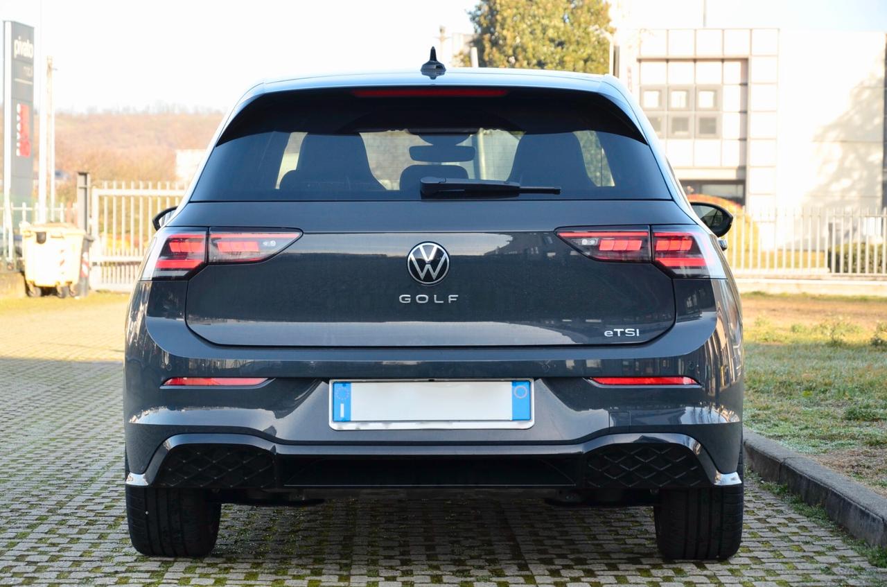 VOLKSWAGEN GOLF 1.5 ETSI R-LINE PLUS 150cv DSG, PARI AL NUOVO, GARANZIA VW, UNICOPROPRIETARIO, UFF ITALIANA, MATRIX, APPLE ANDROID, 18", PERMUTE