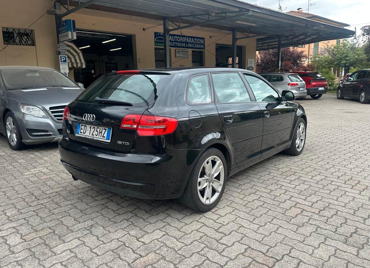 Audi A3 Sportback 1.6 tdi OK NEOPATENTATO