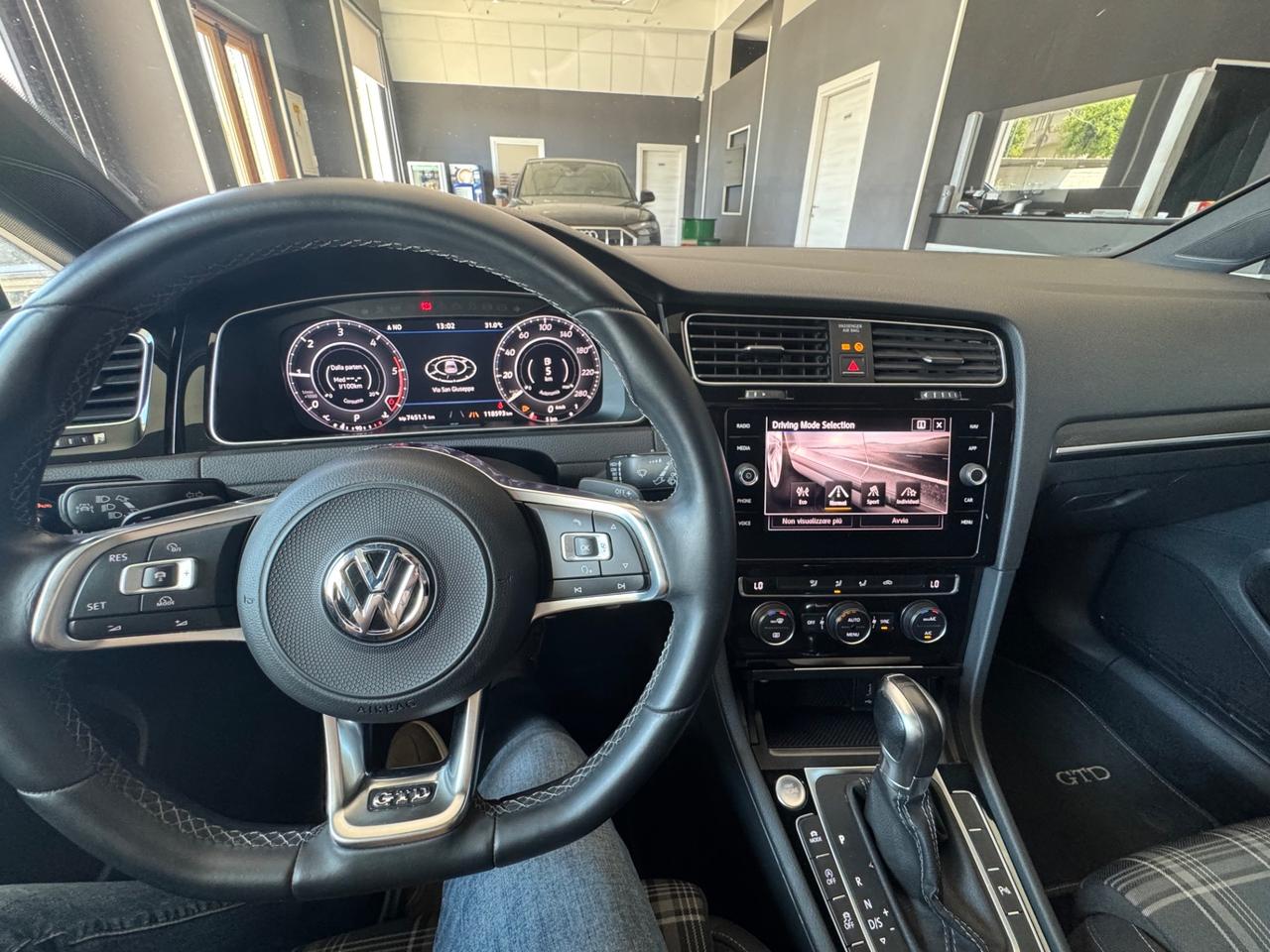 Volkswagen Golf GTD 2.0 TDI DSG 5p. BlueMotion Technology