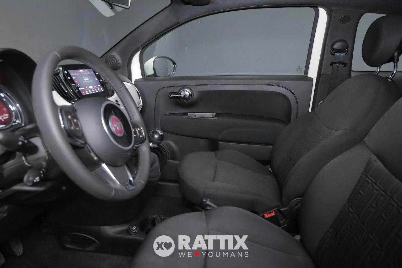 Fiat 500 1.0 Hybrid 70CV Dolcevita + tetto panoramico
