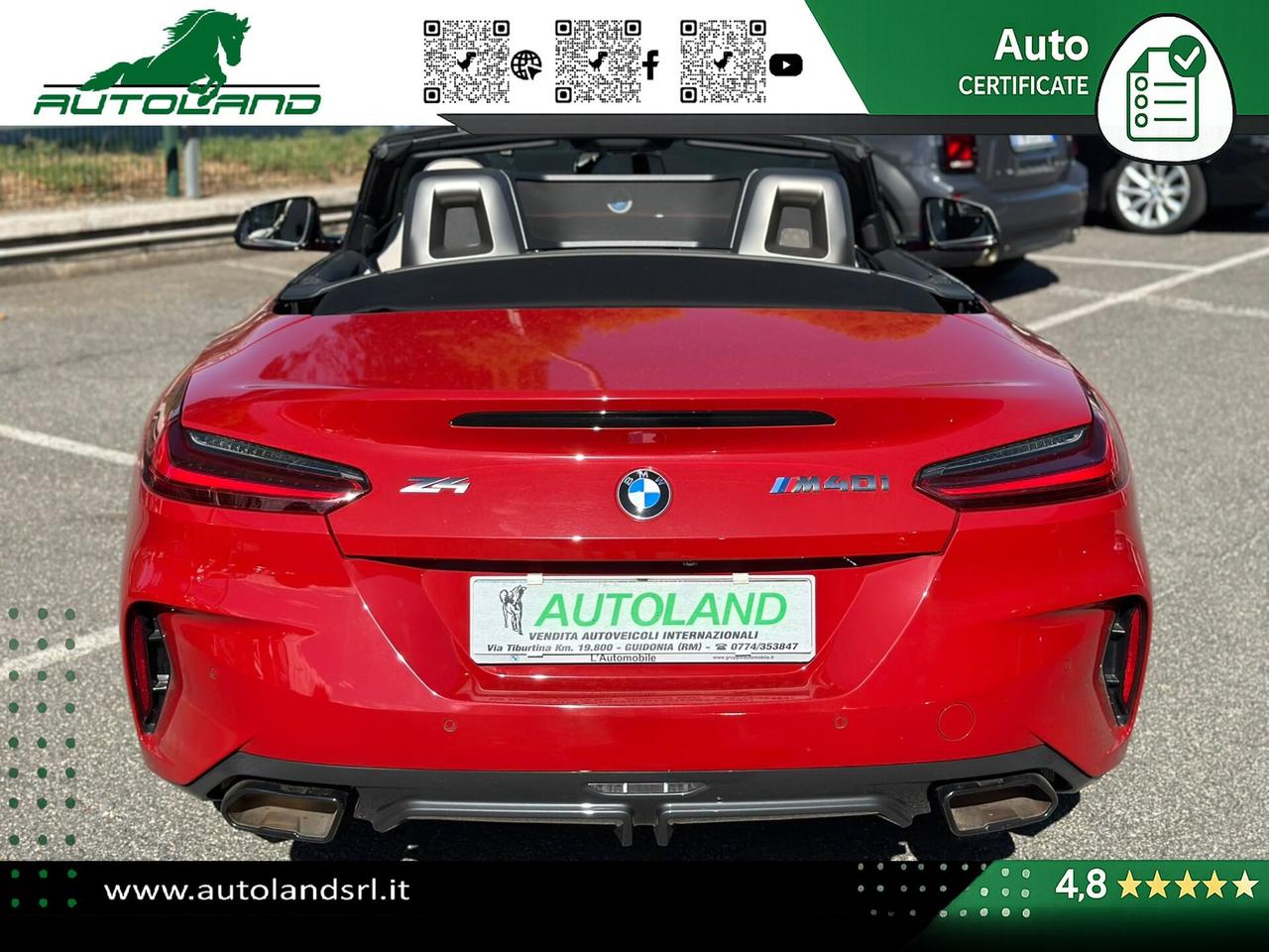 BMW Z4 M40i UNIPRO UFFICIALE