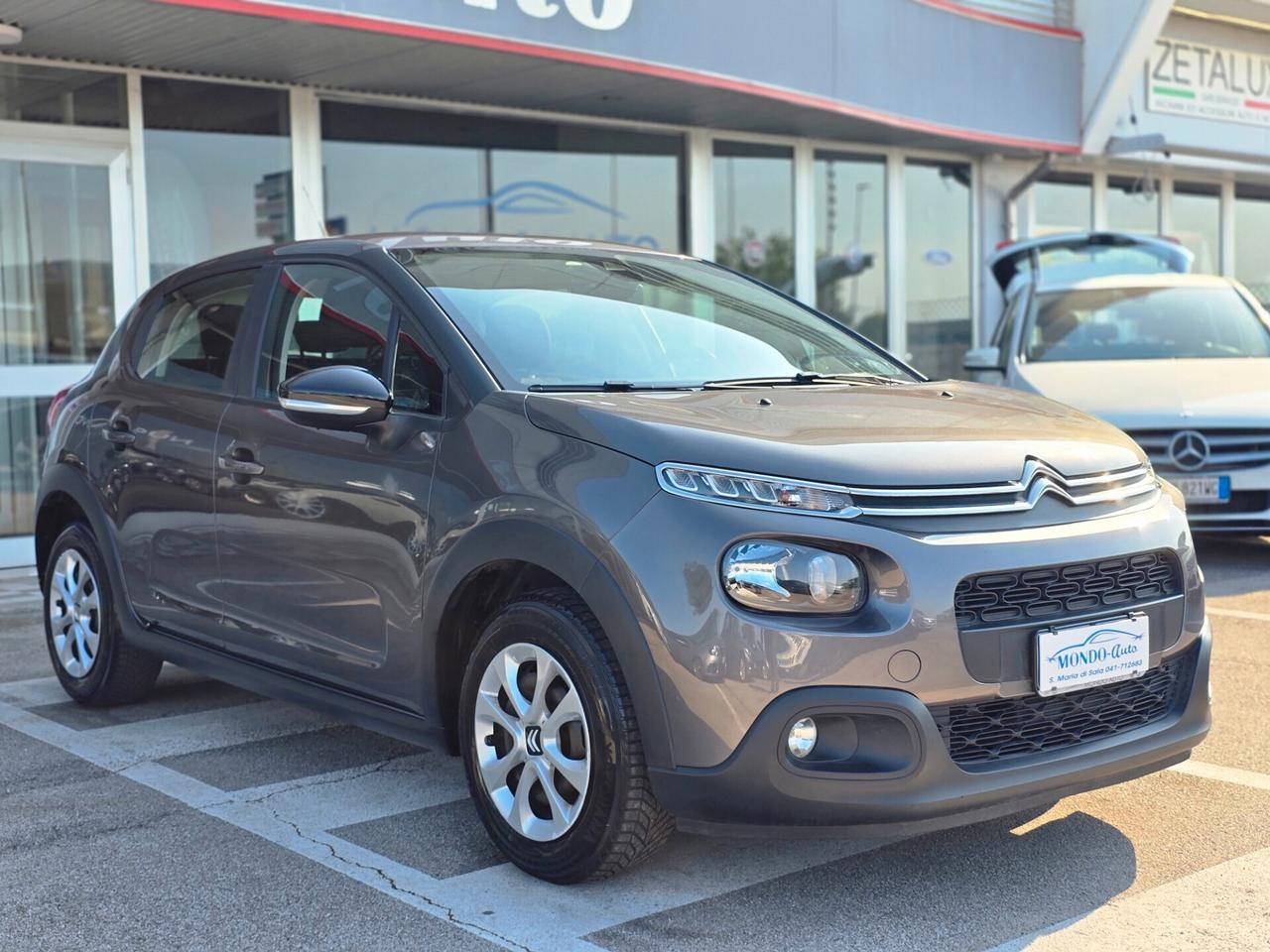 Citroen C3 PureTech 1.2 Feel 82cv OK NEOPATENTATI