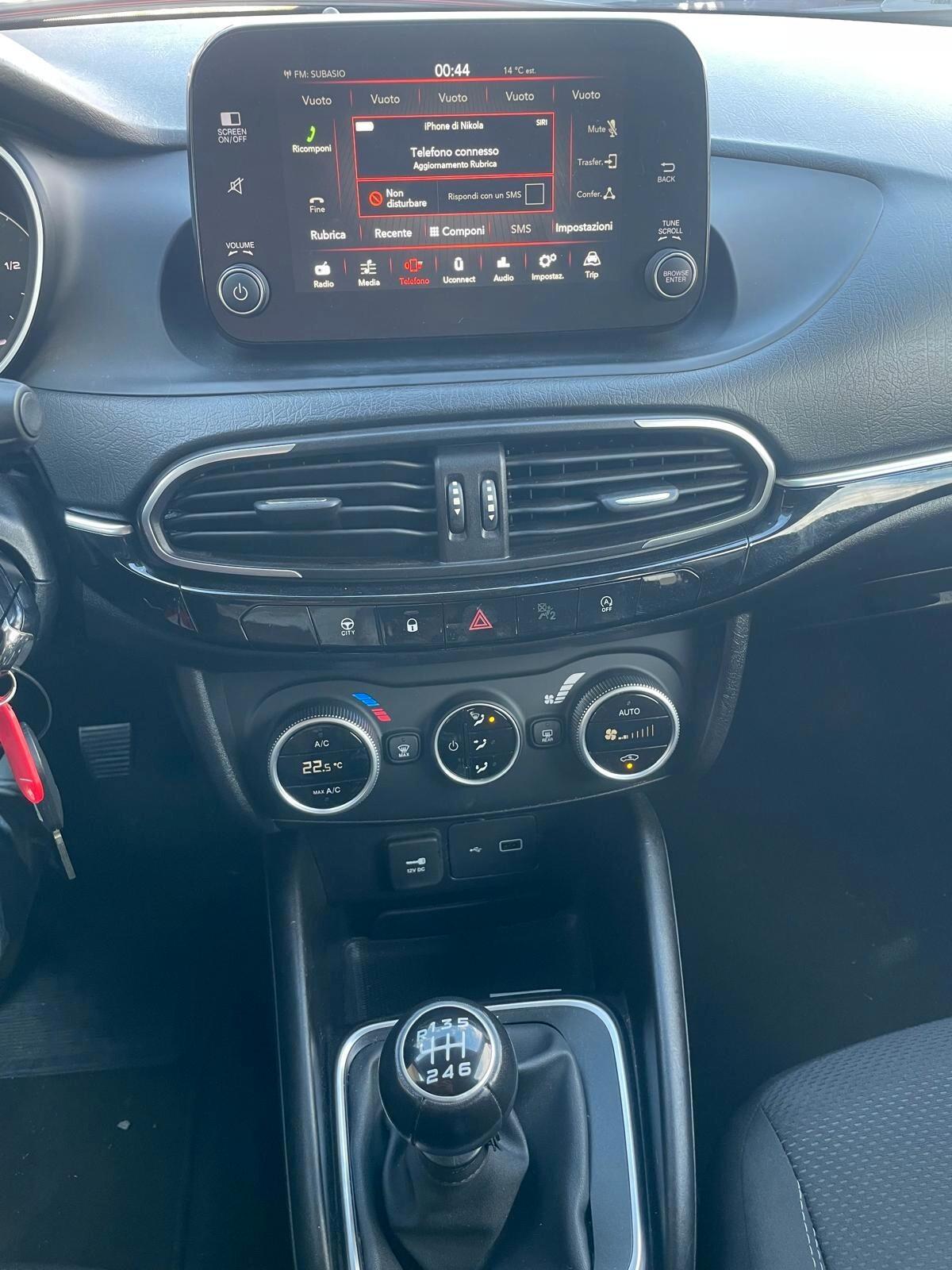 Fiat Tipo Retrocamera, Cerchi lega, Clima automatico, Euro 6d