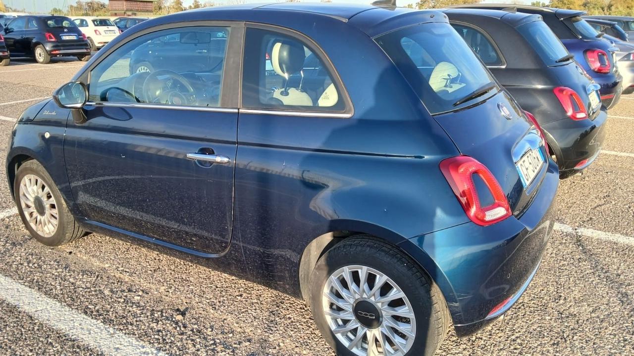 Fiat 500 1.0 Hybrid Dolcevita,Navi Pelle Tetto PDC