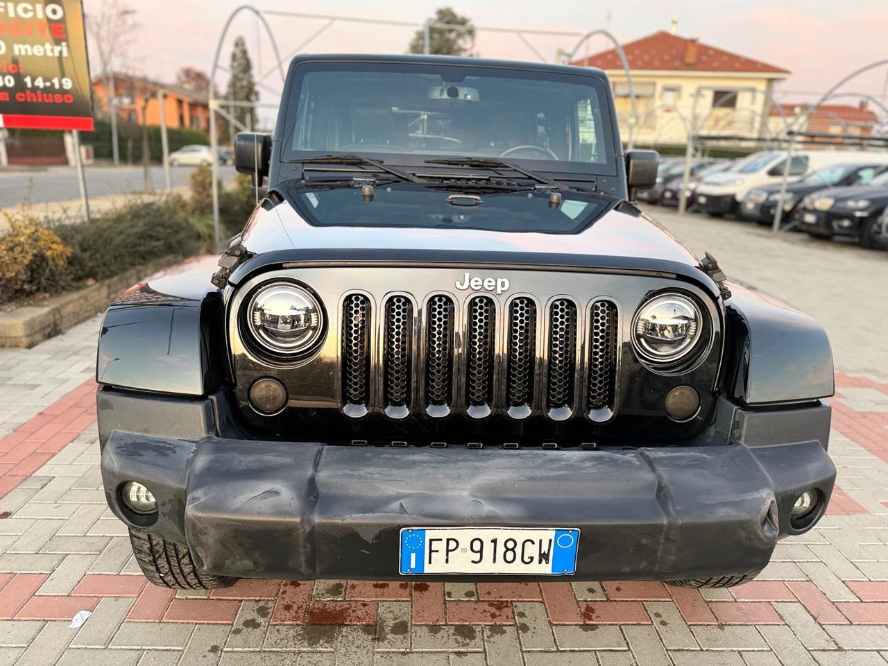 Jeep Wrangler 2.8 CRD DPF Sahara 3 PORTE IVA ESPOSTA