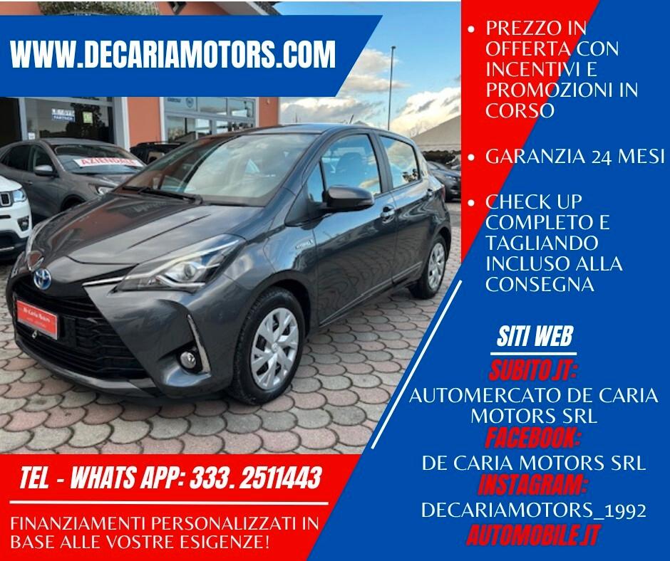 Toyota Yaris 1.5 Hybrid 73CV Active - 2019