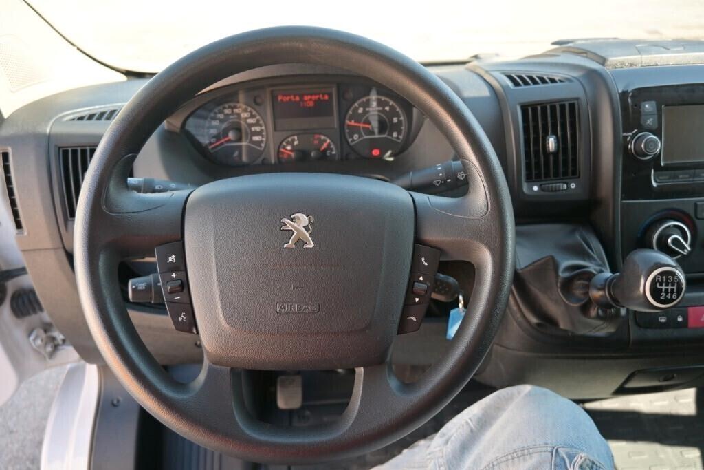 PEUGEOT BOXER 35 2.2 BLUEHDI 140CV 6M. PLM-TA L3 H3 PORTATA 1.395 KG FURGONE ( CRUISE - BLUETOOTH - SENSORI POST. )