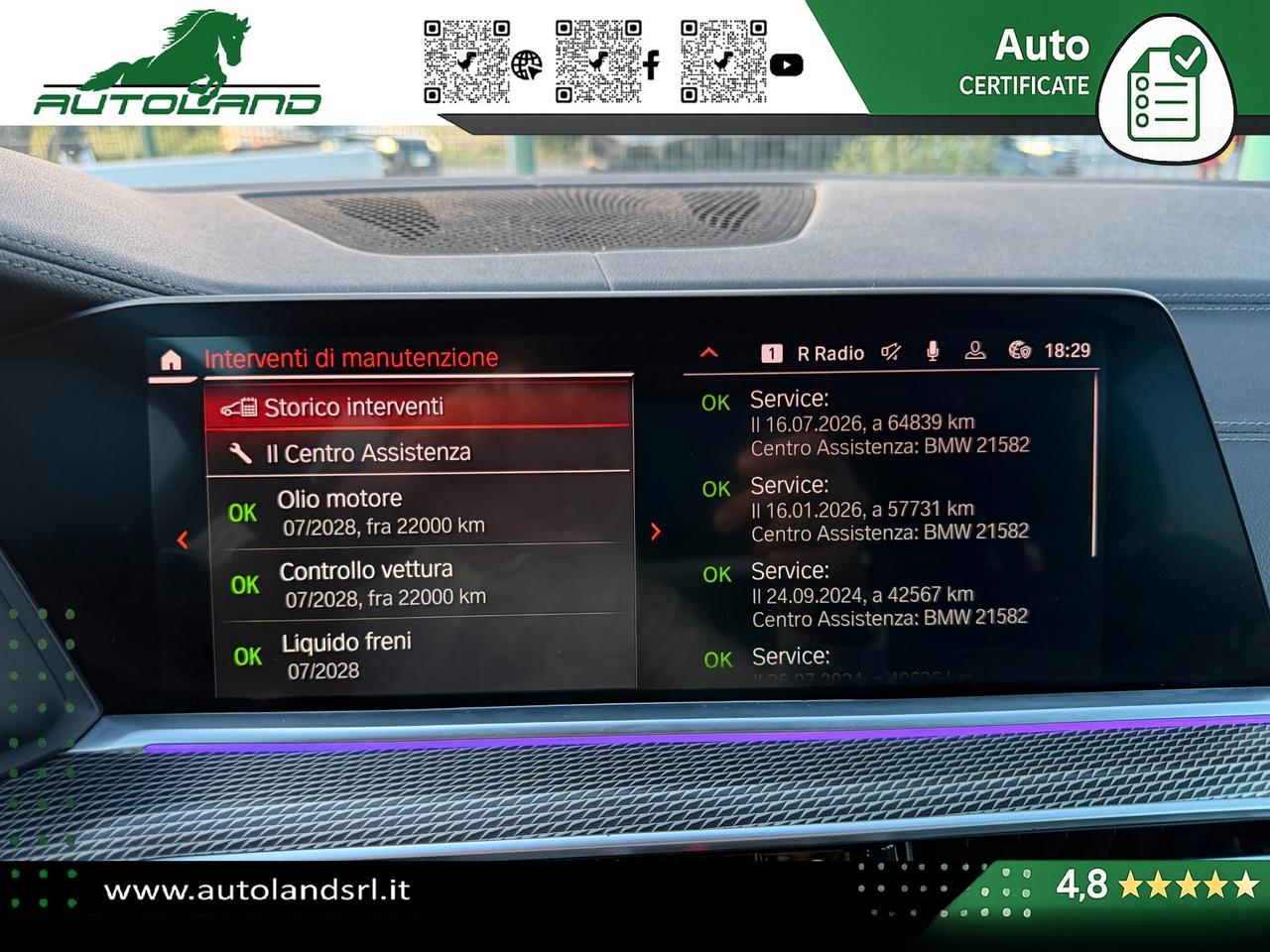 BMW X5 xDrive25d M Sport UNIPRO UFFICIALE