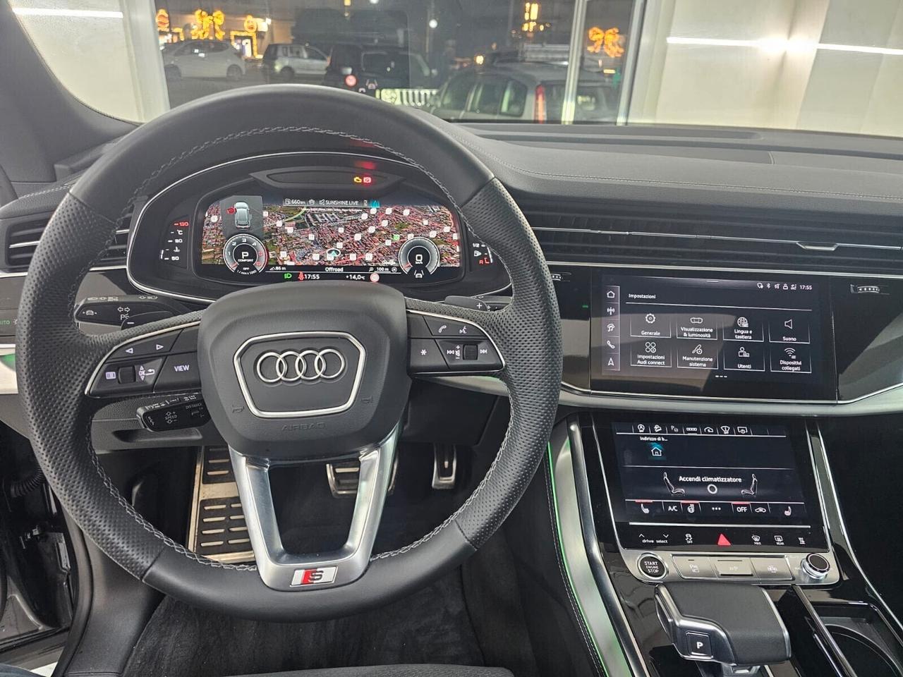 Audi Q8 50 TDI S-TRONIC 286CV LASER MATRIX TETTO PANORAMICO APRIBILE BANG & OLUFSEN CERCHI 23'