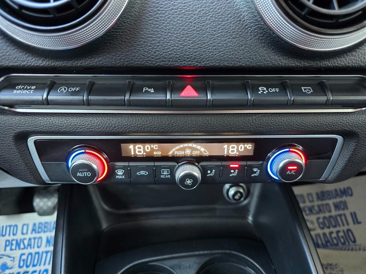 Audi A3 SPB 1.6 TDI 116 CV 2018