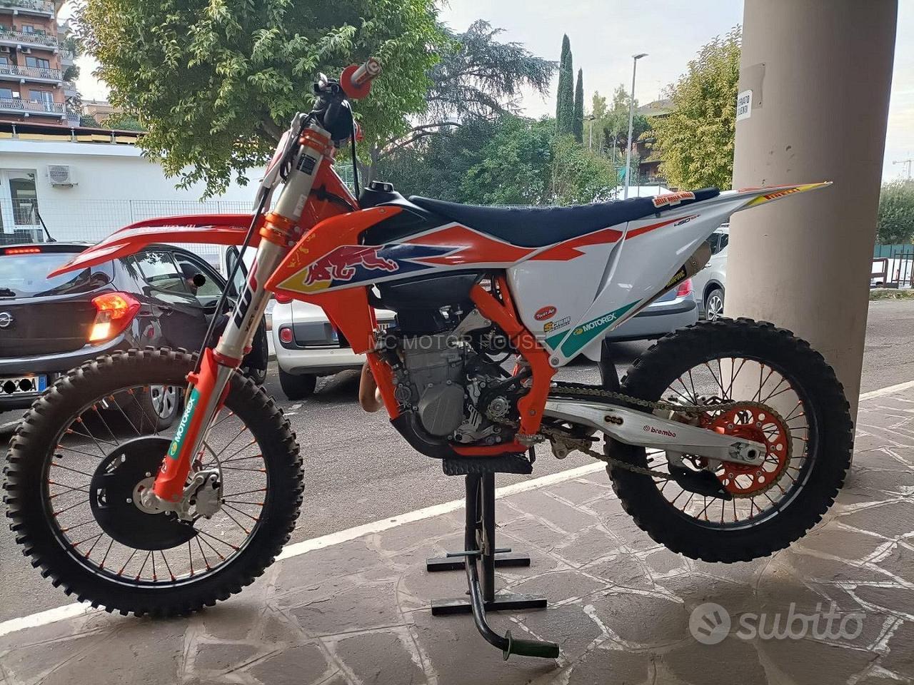 Ktm sxf 450 factory +0maggi0 casco+ rate +permute