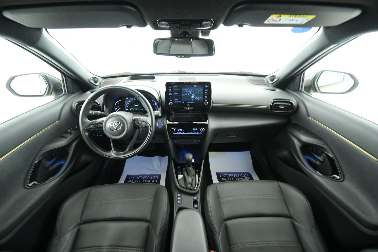 TOYOTA Yaris Cross 1.5h Premiere fwd 116cv e-cvt NEOPATENTATI+CAMERA 36O°+HEAD UP