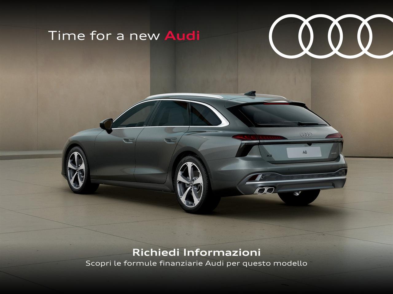 Audi A6 avant 2.0 tdi mhev + business advanced quattro 204cv s-tronic