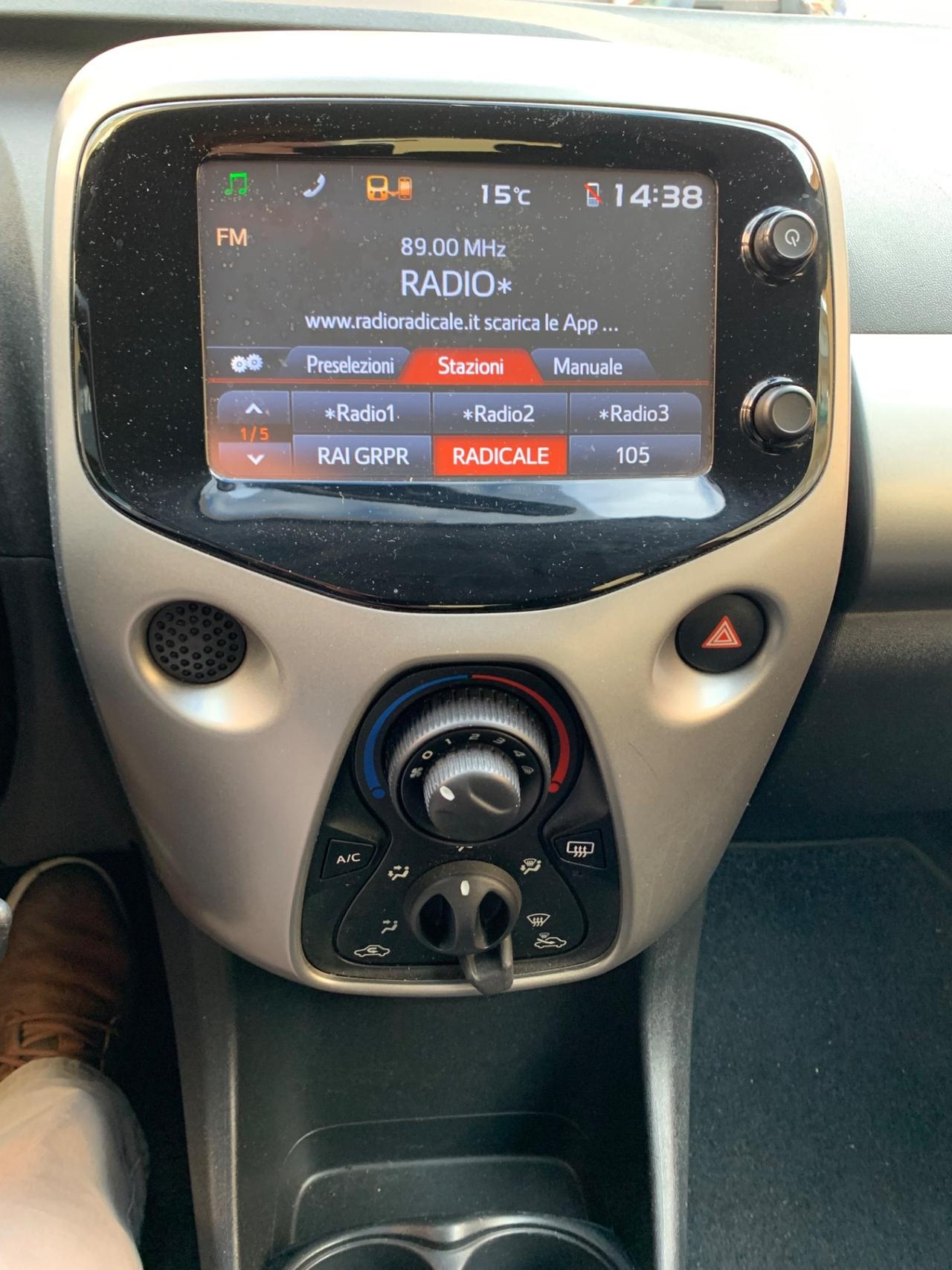 Peugeot 108 VTi 68 5 porte 07/2015 km 88000