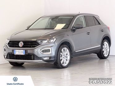 VOLKSWAGEN T-roc 2.0 tdi advanced 4motion dsg del 2018