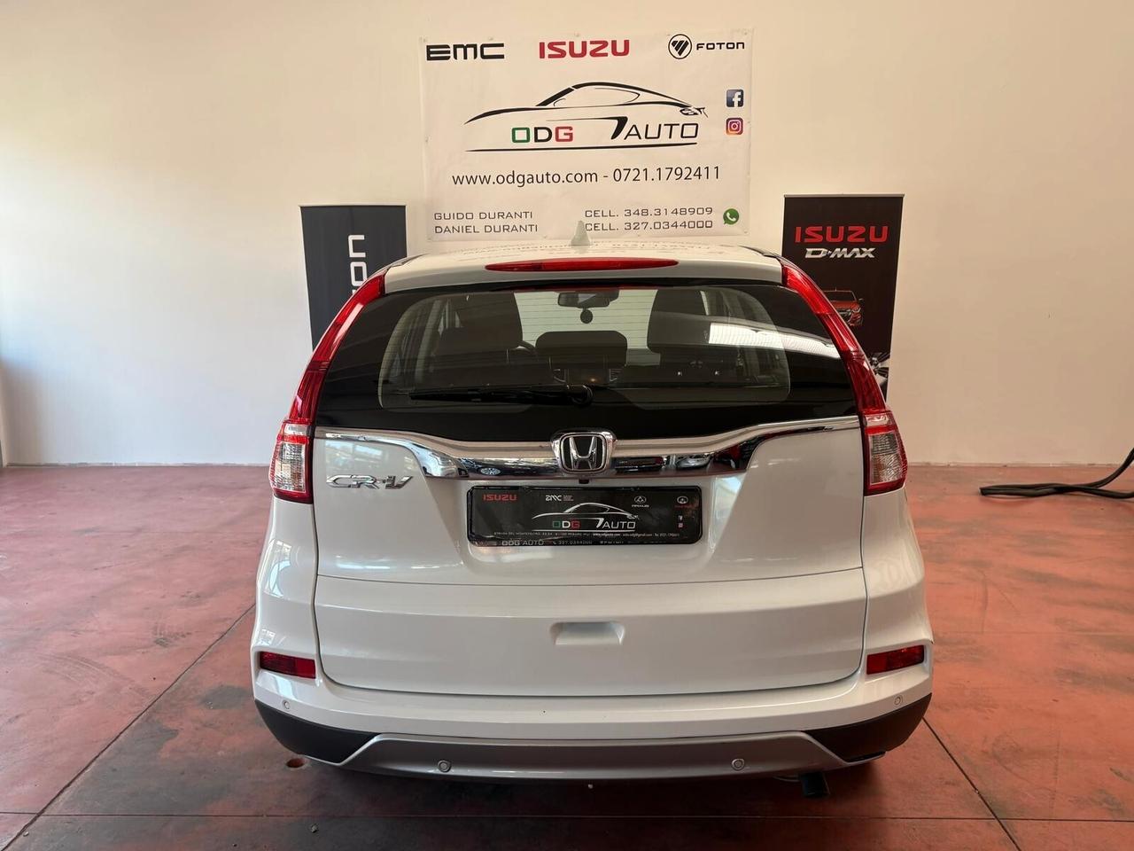 HONDA CR-V 4X4 CAMBIO AUT Diesel 1.6 I-DTEC CV 160 Con Km 174.420 garanzia 12 mesi