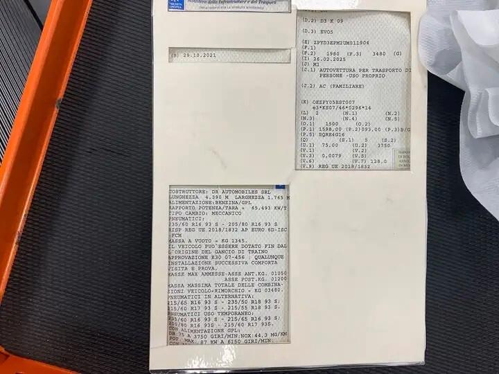 Evo 5 1.6 Bi-Fuel 87 kW (118 CV)