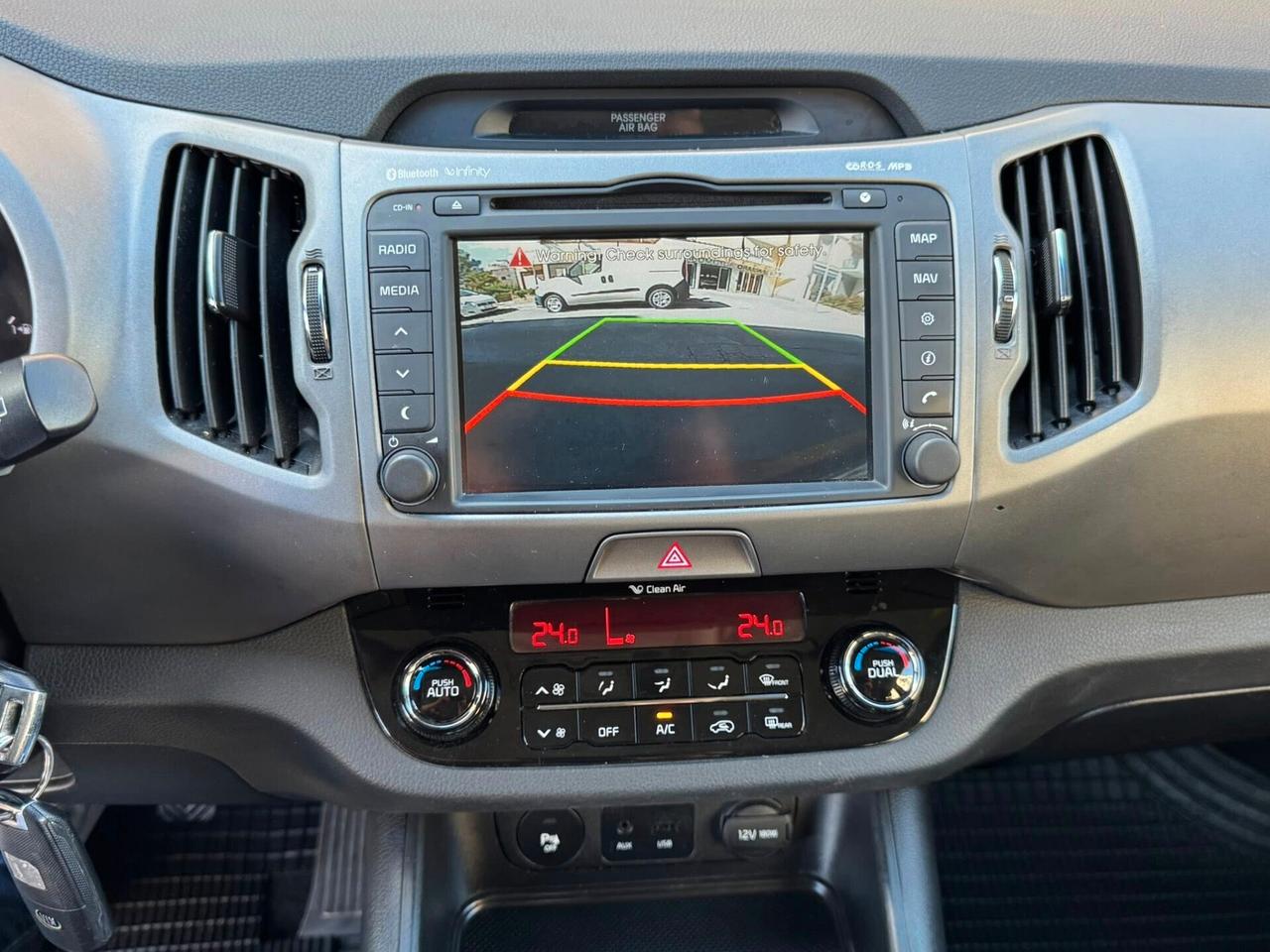 KIA SPORTAGE 1.7 CRDI 115 CV NAVI+RETROC.+CERCHI+PELLE