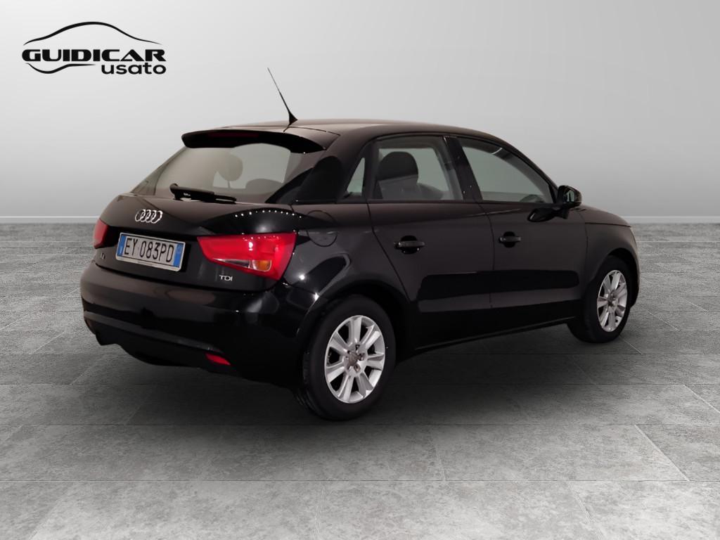 AUDI A1 I 2010 Sportback - A1 Sportback 1.6 tdi Attraction 90cv
