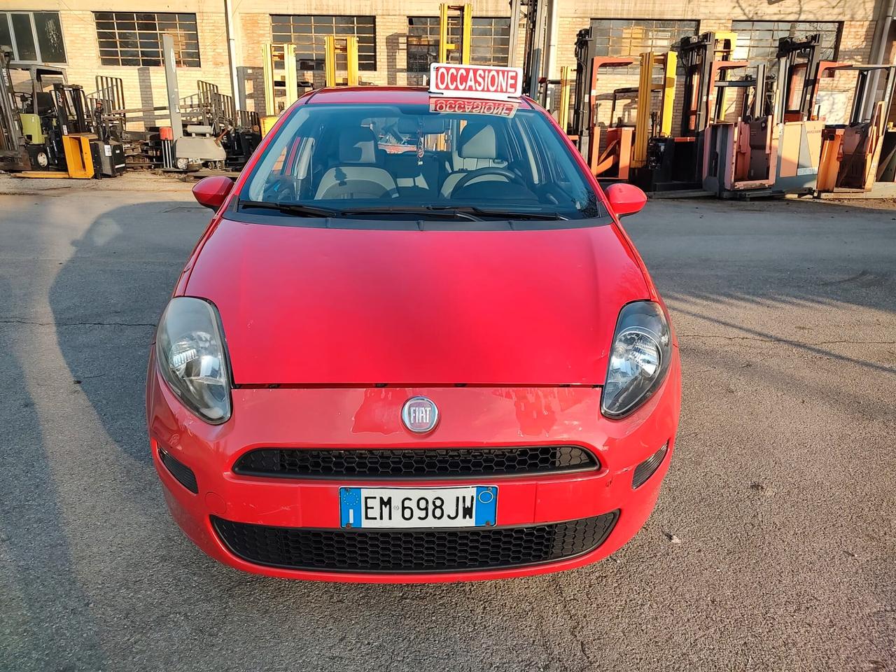 Fiat Punto 1.2 8V 5 porte Easy, EURO 5B, LEGGERMENTE GRANDINATA, OK NEOPATENTATI, GARANZIA L.12 MESI