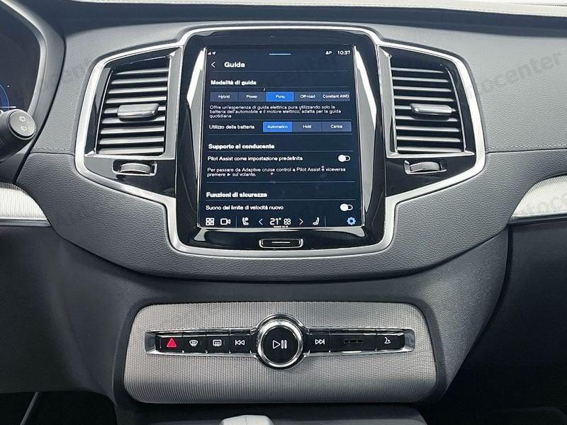 Volvo XC90 XC90 T8 PLUG IN PLUS DARK AWD AUT 7 POSTI