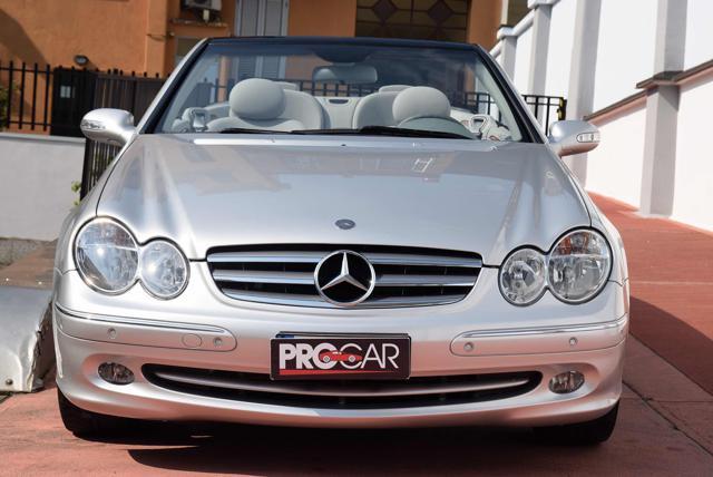 MERCEDES-BENZ CLK 200 Kompr Cabrio PERFETTA (uniproprietario, Km Cert)