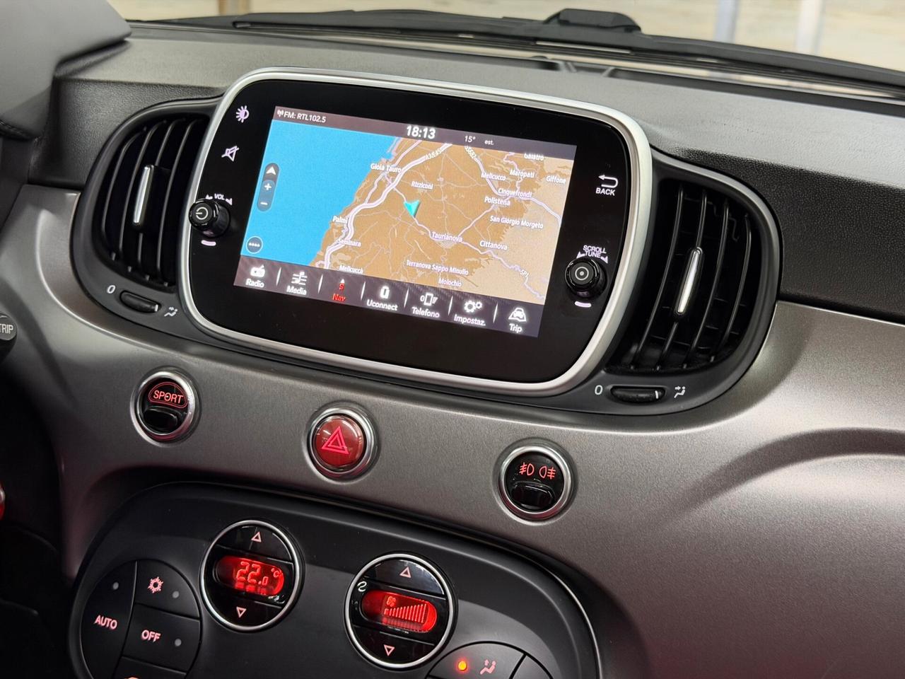 Abarth 595C Cabrio 165 CV Turismo - GARANZIA 12 MESI