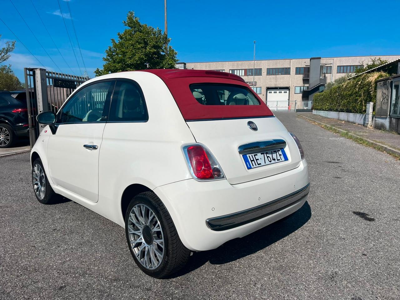 Fiat 500 1.2 benz cabrio solo 59.000 km