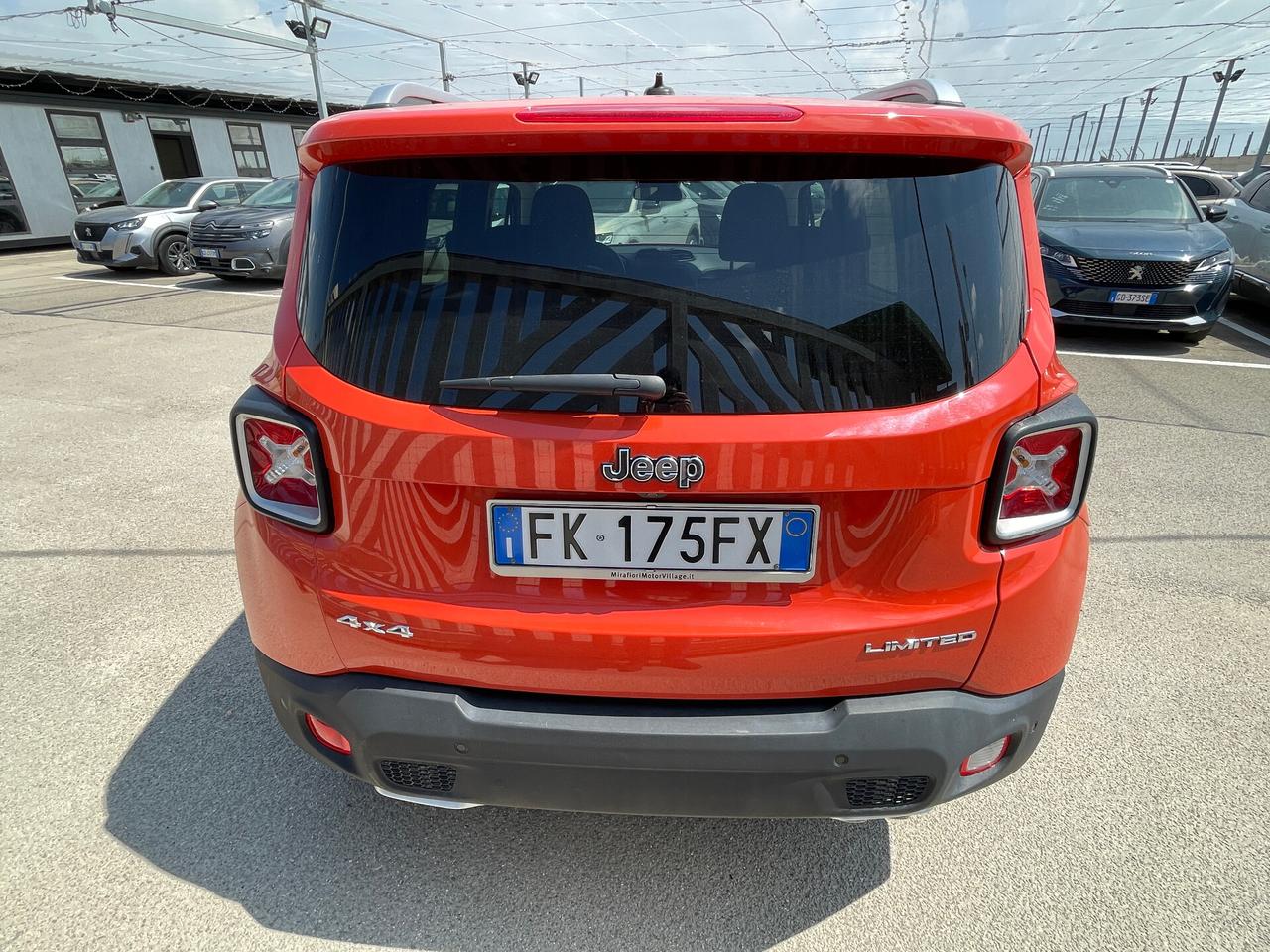 Jeep Renegade 2.0 Mjt 140CV 4WD Limited-NAVIGATORE-RETROCAMERA