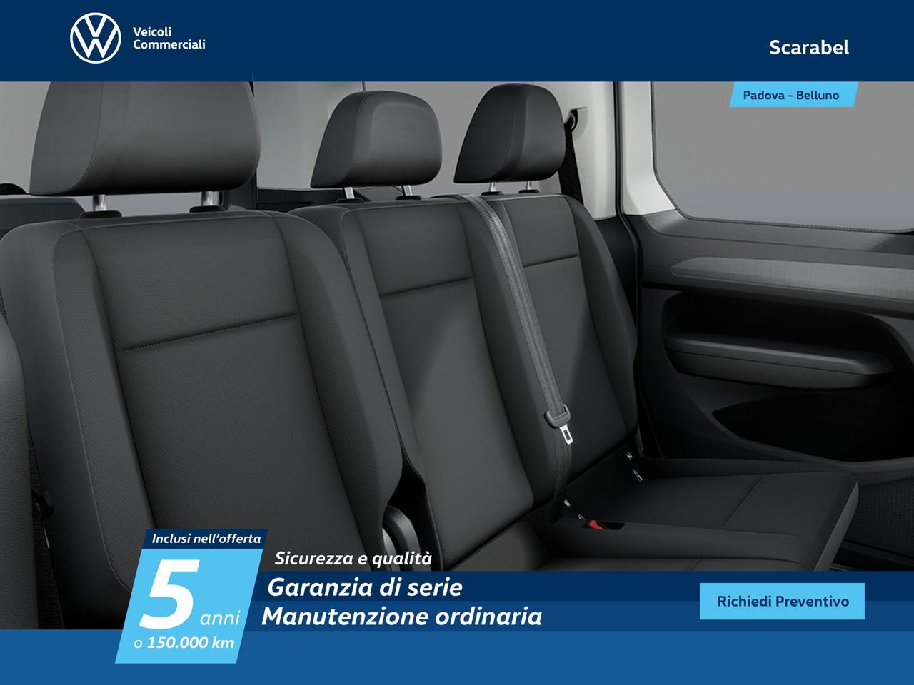 Volkswagen Caddy 2.0 tdi 122cv 4motion life