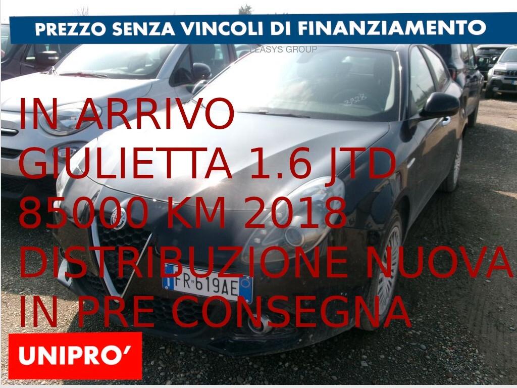 ALFA ROMEO Giulietta 1.6MJT -120cv *PREZZO VERO*unipro DISTRIBUZIONE NUOVA IN PRE CONSEGNA