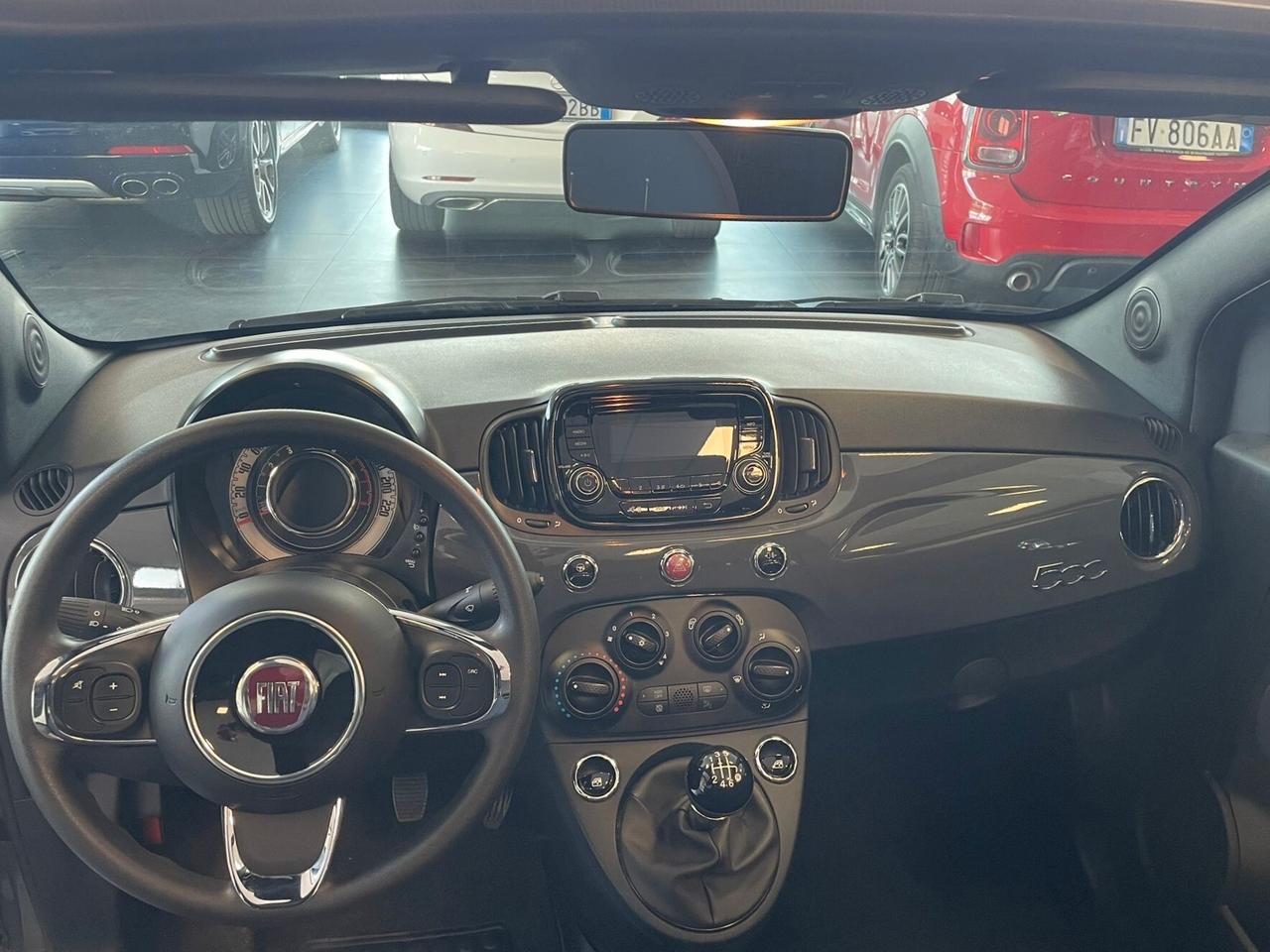 Fiat 500 C 1.0 Hybrid Red