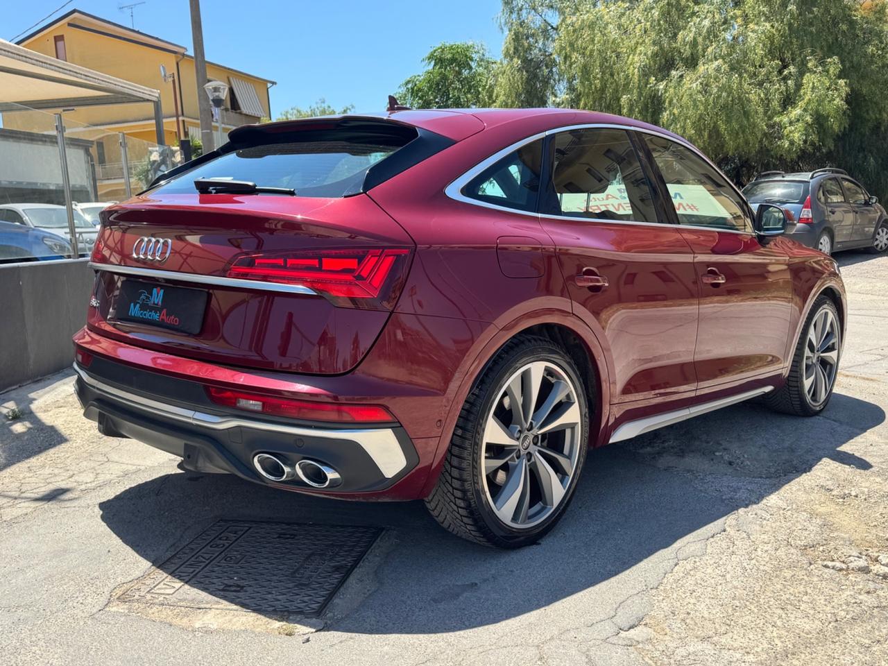 AUDI SQ5 SPORTBACK 341 CV RED METALLIC FULL IVA