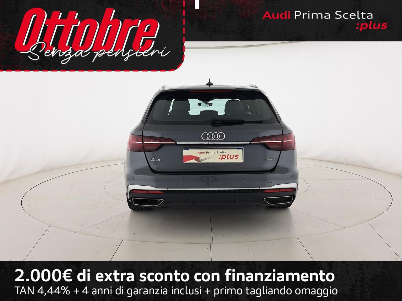 Audi A4 avant 40 2.0 tdi s line edition quattro 190cv s-tronic