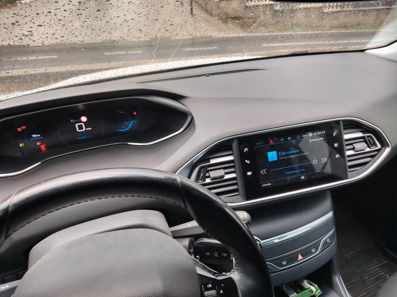 Peugeot 308 BlueHDi 130Cv Iva Compresa-Gancio Traino-1Propr-Retrocamera