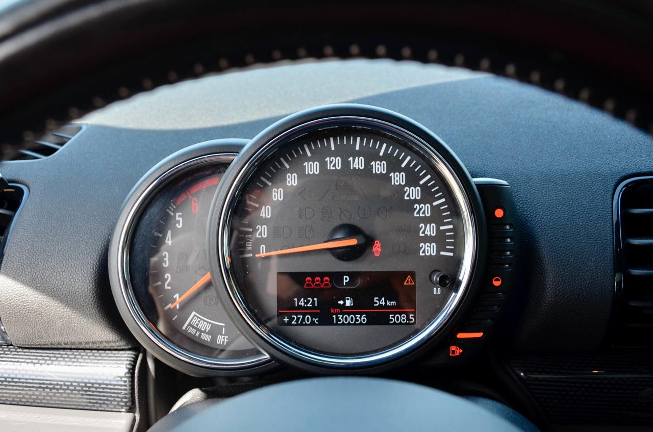 MINI COOPER SD CLUBMAN 2.0 HYPE ALL4 190cv AUTO, SERVICE MINI, UFF ITALIANA, EURO 6B, TETTO, NAVI, FARI LED, PERMUTE
