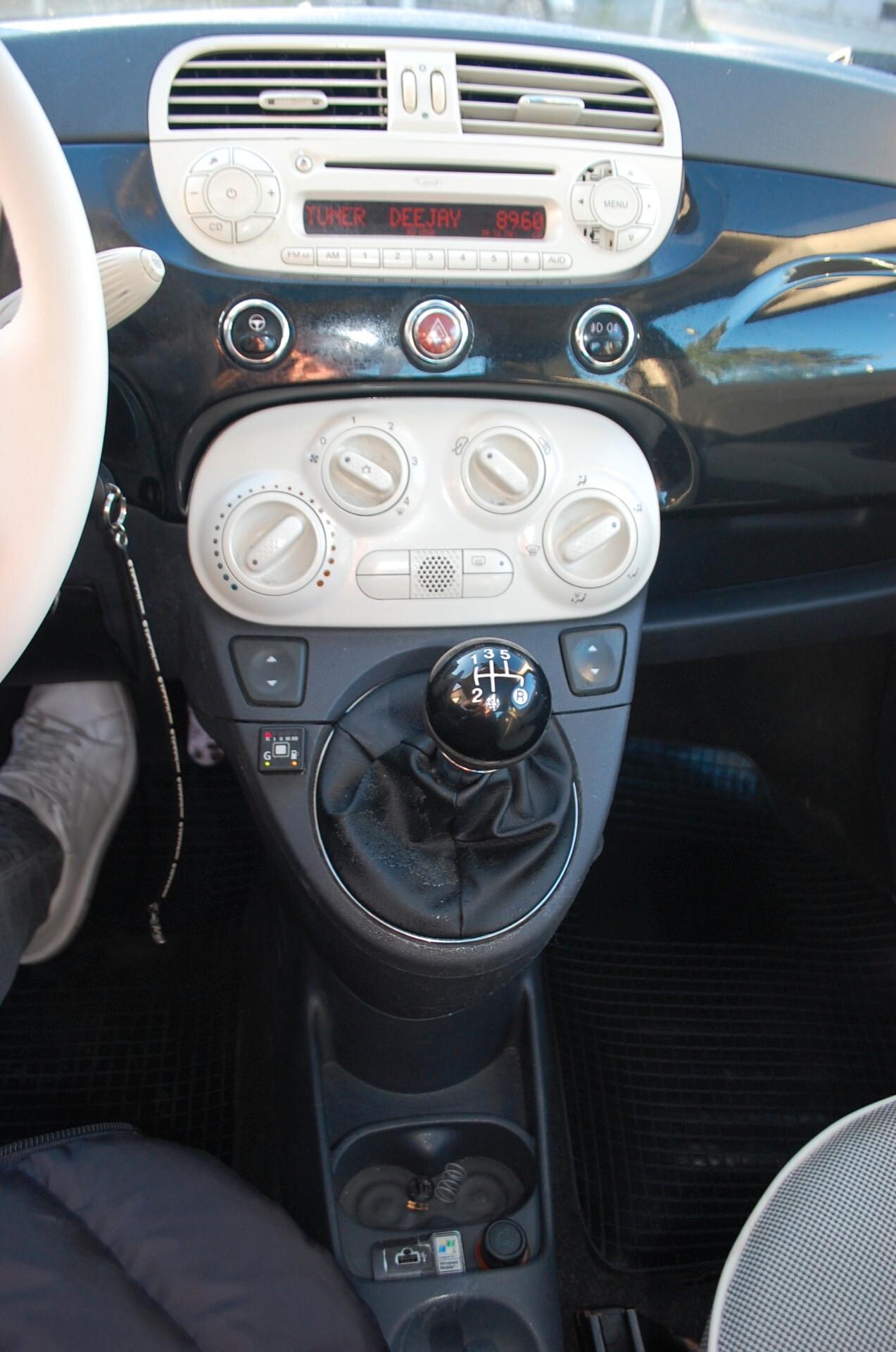 Fiat 500 1.2 Lounge 69CV GPL Tetto USB Lega Uff Italy