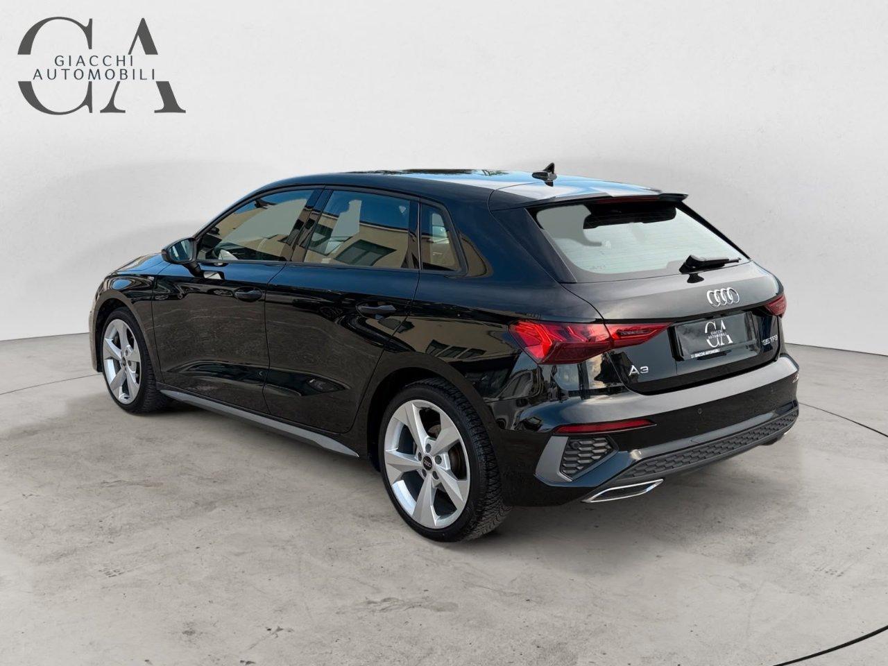Audi A3 Sportback 1.5 tfsi mhev S line edition 150cv s-tronic