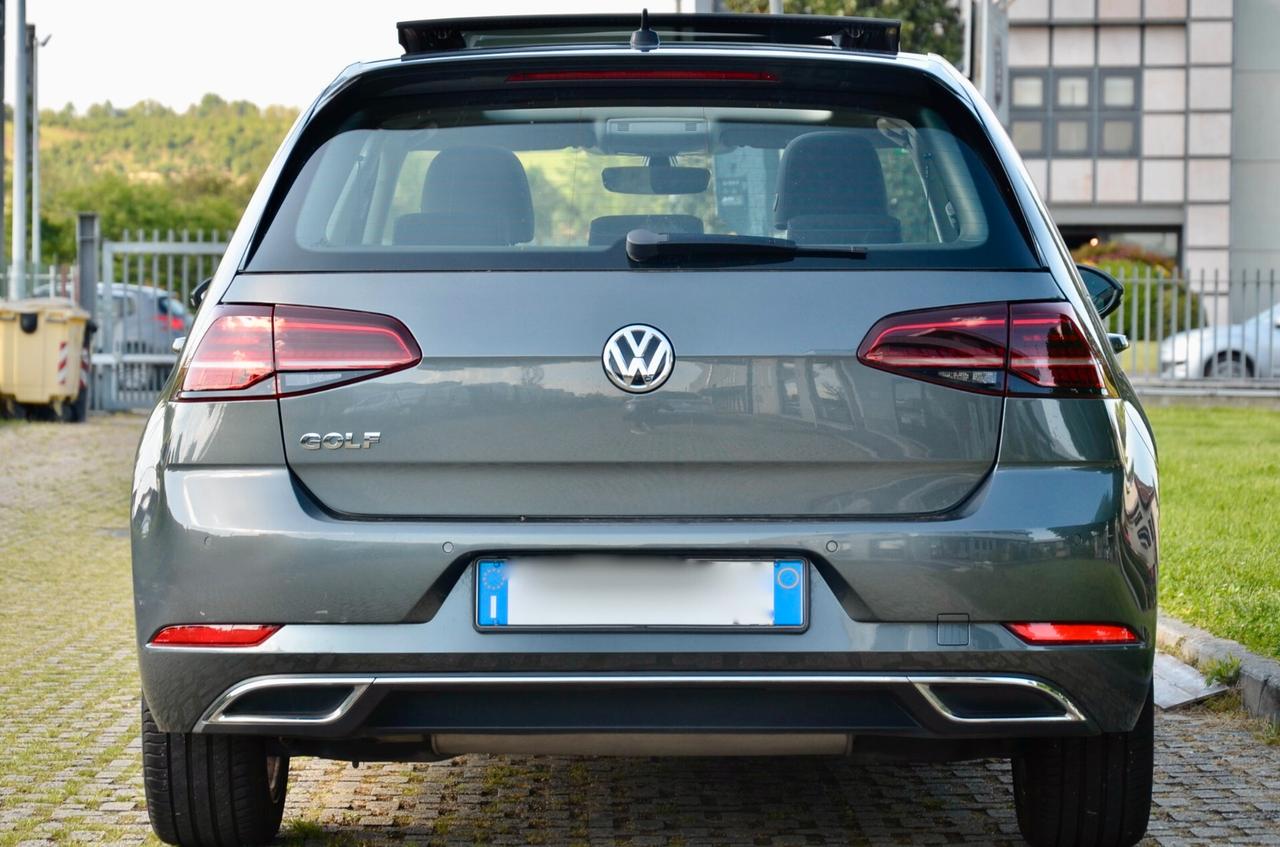 VOLKSWAGEN GOLF 5p 1.5 TSI EXECUTIVE 130cv DSG, UNICOPROP, TUTTI SERVICE VW, EURO 6C, TETTO, NAVI, PERMUTE